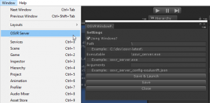OSVRServer-Editor